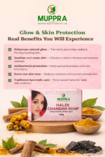 Ayurvedic Haldi & Chandan Soap - Image 3